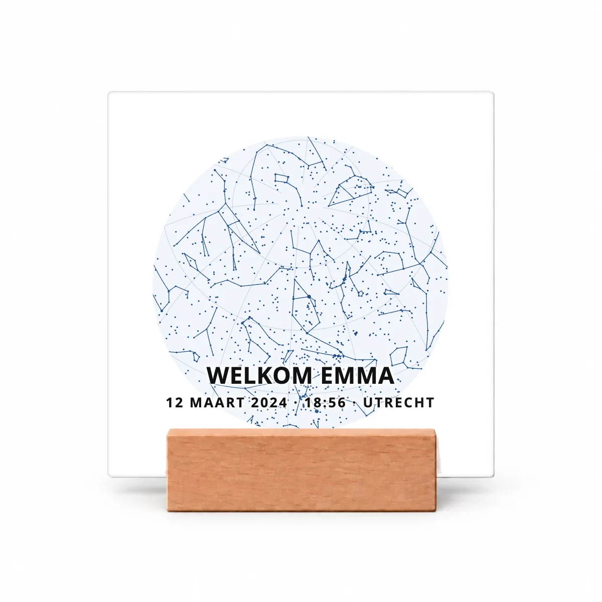 Welkom Emma op een tegeltje